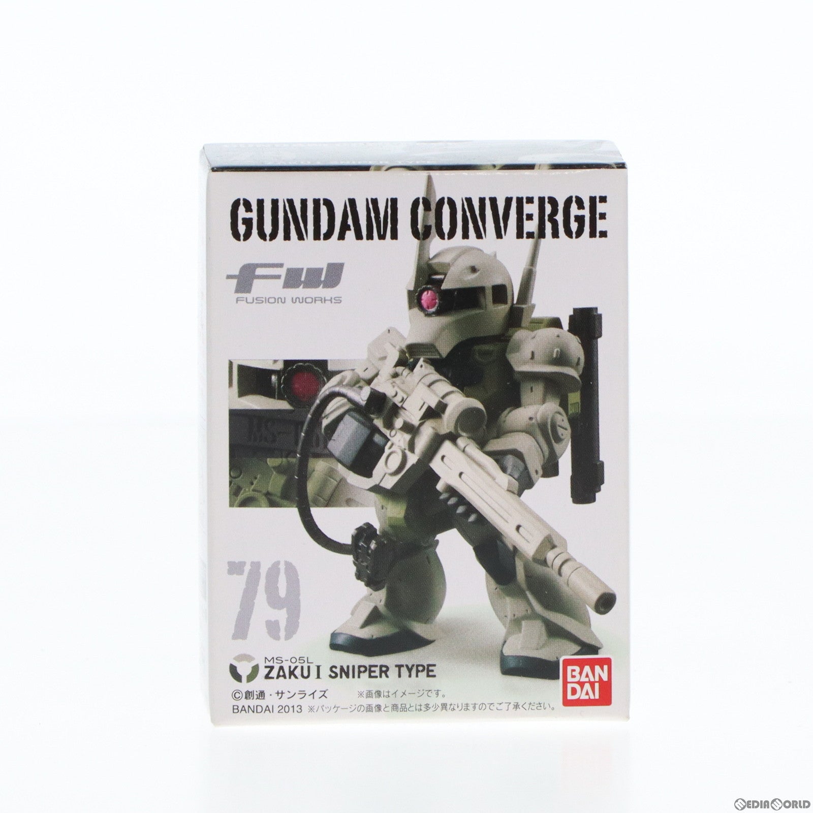 【中古即納】[FIG] (単品)(食玩)FW GUNDAM CONVERGE13(ガンダムコンバージ) ザクI スナイパータイプ 機動戦士ガンダムシリーズ フィギュア バンダイ(20131231)