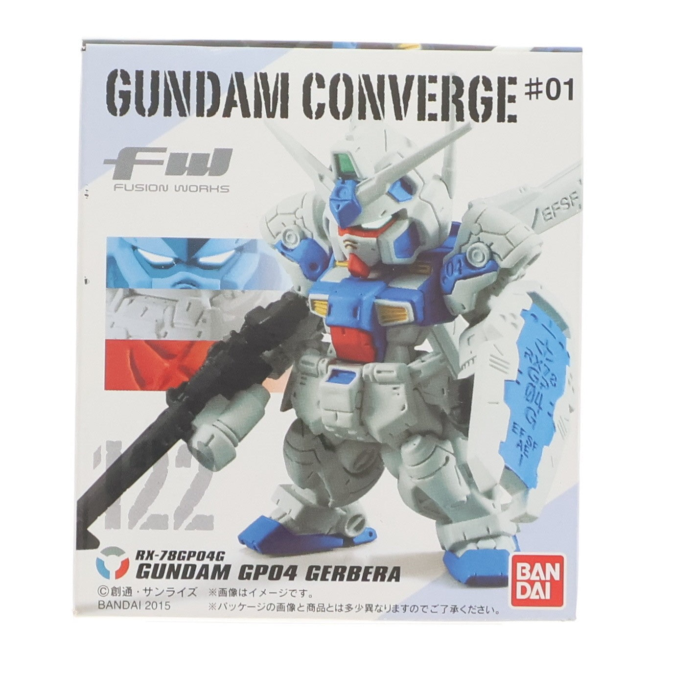 【中古即納】[FIG] (単品)(食玩) FW GUNDAM CONVERGE ♯1(ガンダムコンバージ) ガンダム試作4号機 機動戦士ガンダムシリーズ フィギュア バンダイ(20151229)