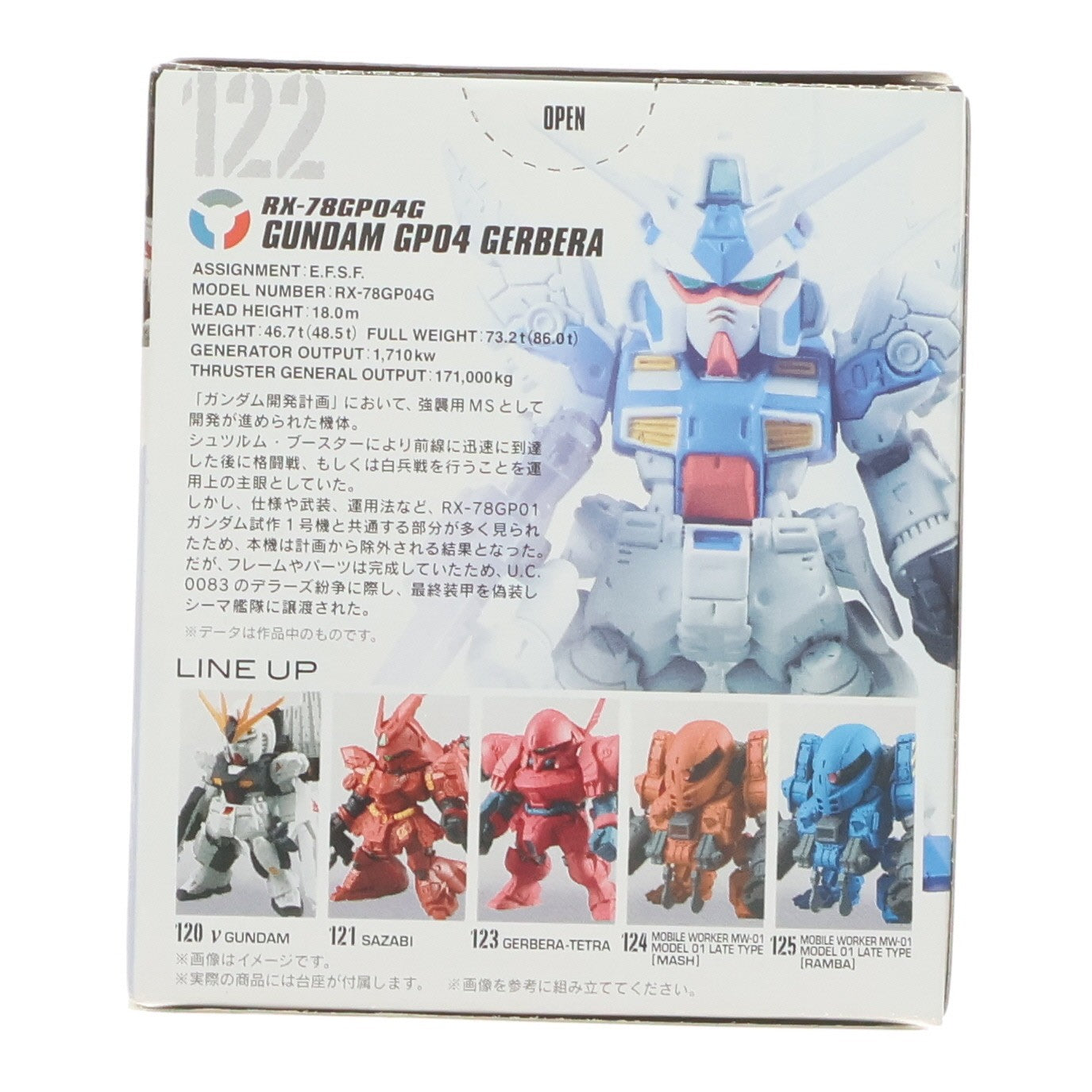 【中古即納】[FIG] (単品)(食玩) FW GUNDAM CONVERGE ♯1(ガンダムコンバージ) ガンダム試作4号機 機動戦士ガンダムシリーズ フィギュア バンダイ(20151229)