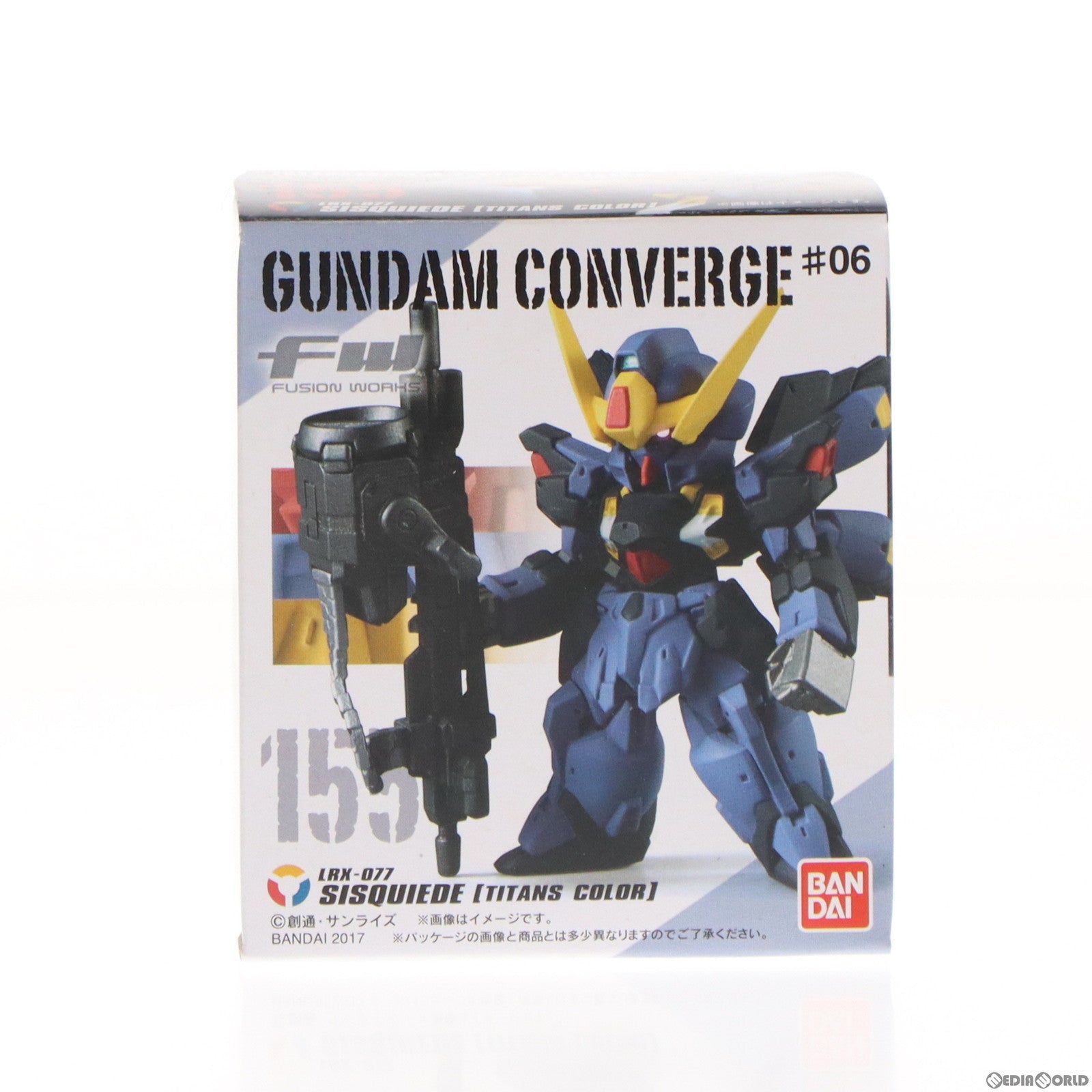 【中古即納】[FIG] (単品)(食玩)FW GUNDAM CONVERGE ♯6(ガンダムコンバージ) シスクード(ティターンズカラー) 機動戦士ガンダムシリーズ フィギュア バンダイ(20170404)
