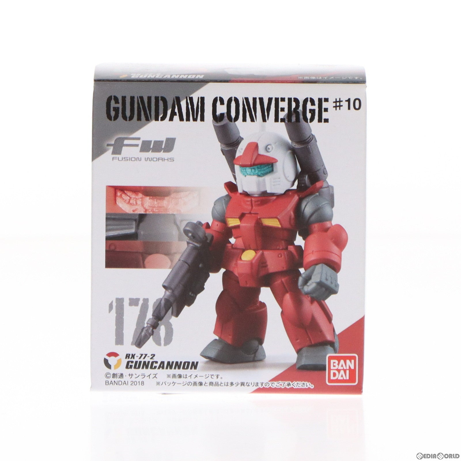 【中古即納】[FIG] (単品)(食玩) FW GUNDAM CONVERGE ♯10(ガンダムコンバージ) ガンキャノン 機動戦士ガンダムシリーズ フィギュア バンダイ(20180331)