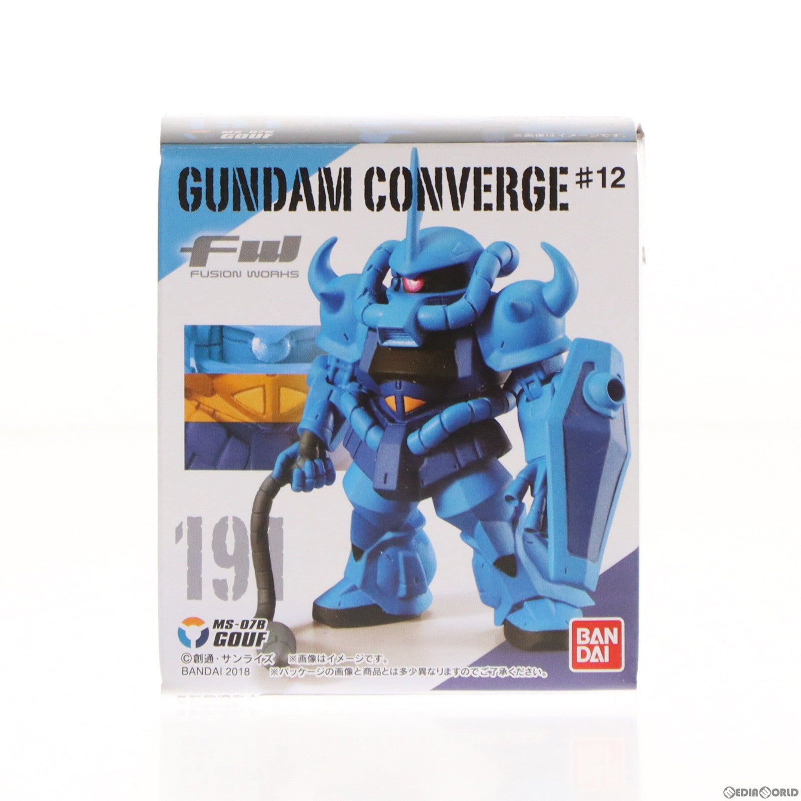 【中古即納】[FIG] (単品)(食玩)FW GUNDAM CONVERGE ♯12(ガンダムコンバージ) グフ 機動戦士ガンダムシリーズ フィギュア バンダイ(20181001)