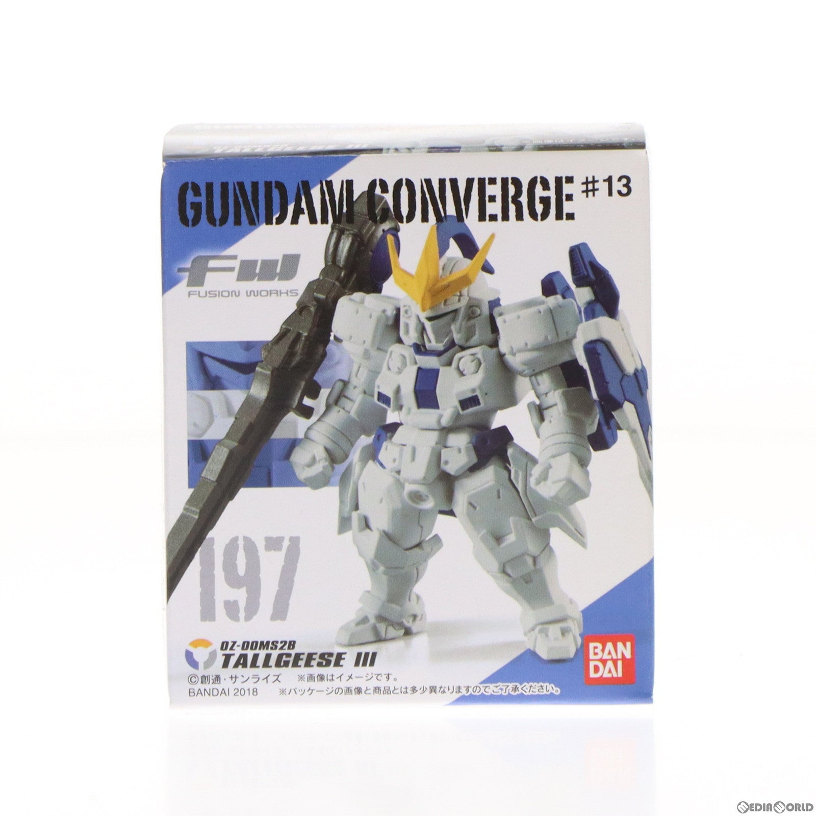 【中古即納】[FIG] (単品)(食玩)FW GUNDAM CONVERGE ♯13(ガンダムコンバージ) トールギスIII 機動戦士ガンダムシリーズ フィギュア バンダイ(20181217)