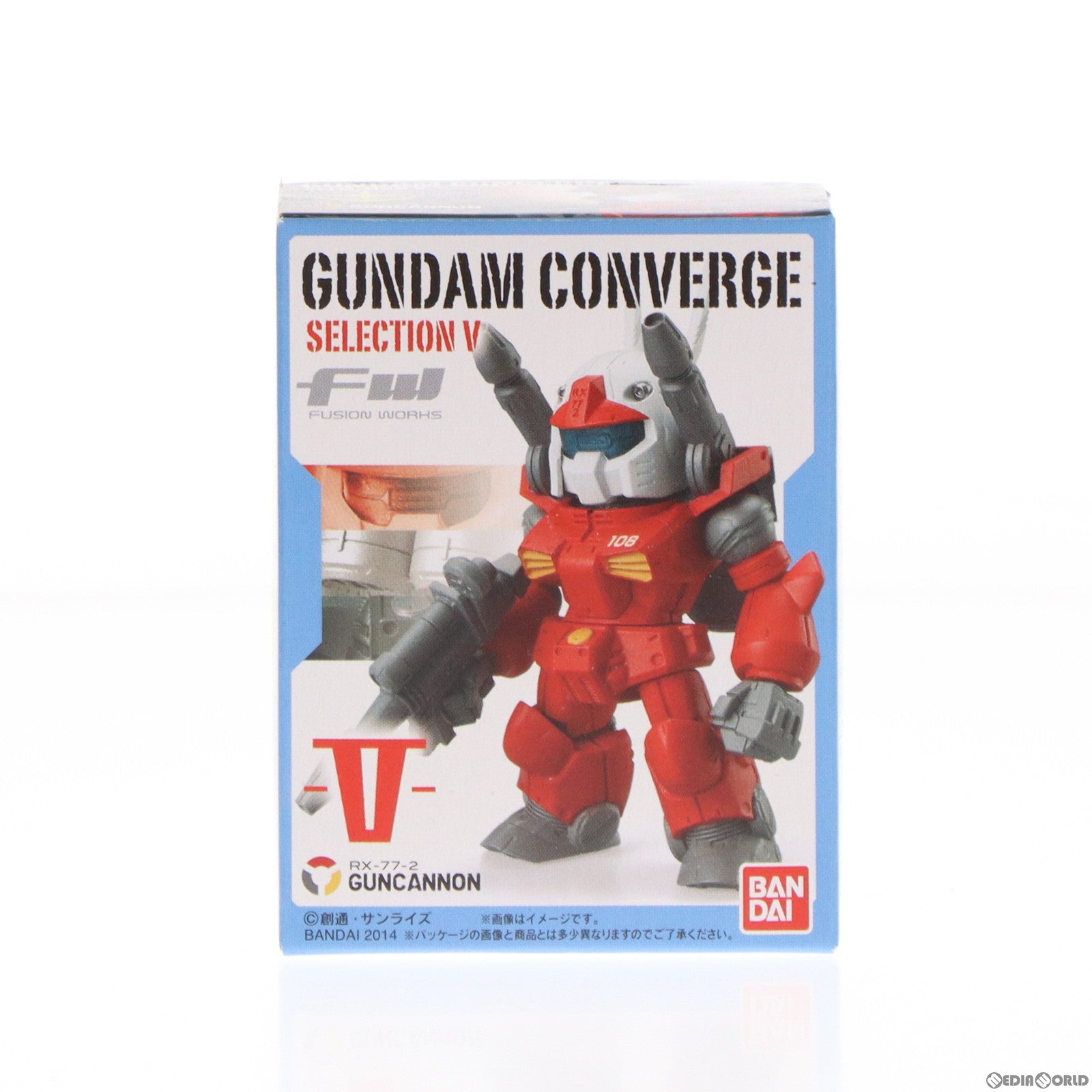 【中古即納】[FIG] (単品)(食玩)FW GUNDAM CONVERGE(ガンダムコンバージ) SELECTION V RX-77-2 ガンキャノン 機動戦士ガンダムシリーズ フィギュア セブンイレブン限定 バンダイ(20141029)