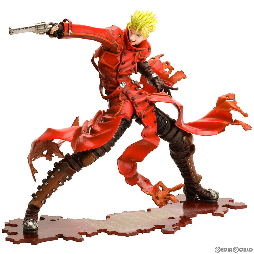 【新品即納】[FIG](再販)ARTFX J ヴァッシュ・ザ・スタンピード リニューアルパッケージver. 劇場版トライガン Badlands Rumble 1/8 完成品 フィギュア(PV206) コトブキヤ(20240526)