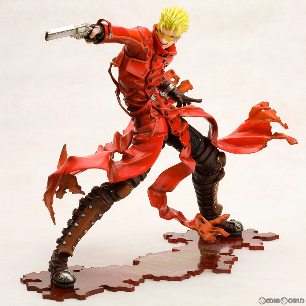 【新品即納】[FIG](再販)ARTFX J ヴァッシュ・ザ・スタンピード リニューアルパッケージver. 劇場版トライガン Badlands Rumble 1/8 完成品 フィギュア(PV206) コトブキヤ(20240526)