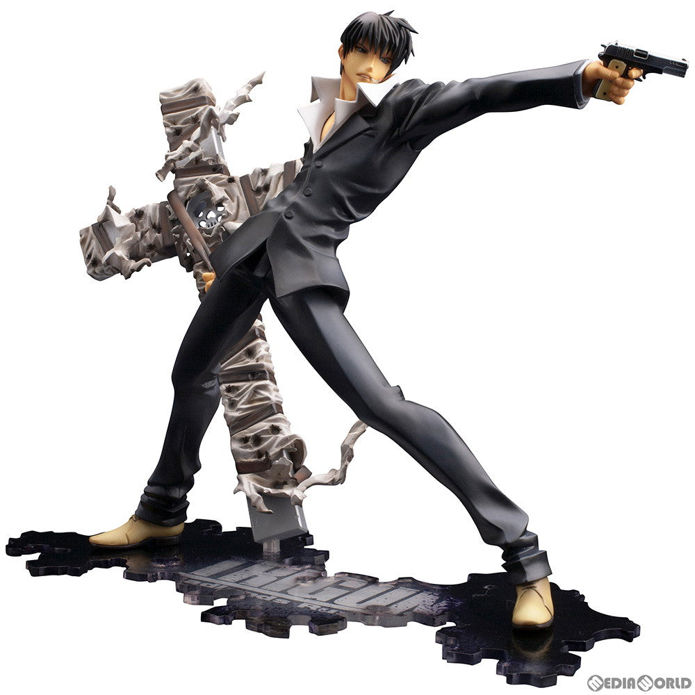 【新品即納】[FIG](再販)ARTFX J ニコラス・D・ウルフウッド リニューアルパッケージver. 劇場版トライガン Badlands Rumble 1/8 完成品 フィギュア(PV207) コトブキヤ(20240628)