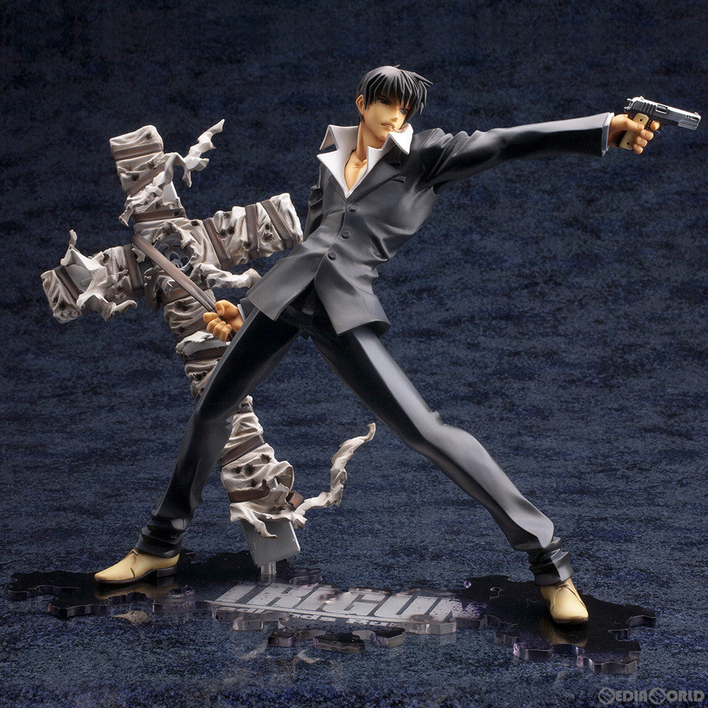 【新品即納】[FIG](再販)ARTFX J ニコラス・D・ウルフウッド リニューアルパッケージver. 劇場版トライガン Badlands Rumble 1/8 完成品 フィギュア(PV207) コトブキヤ(20240628)