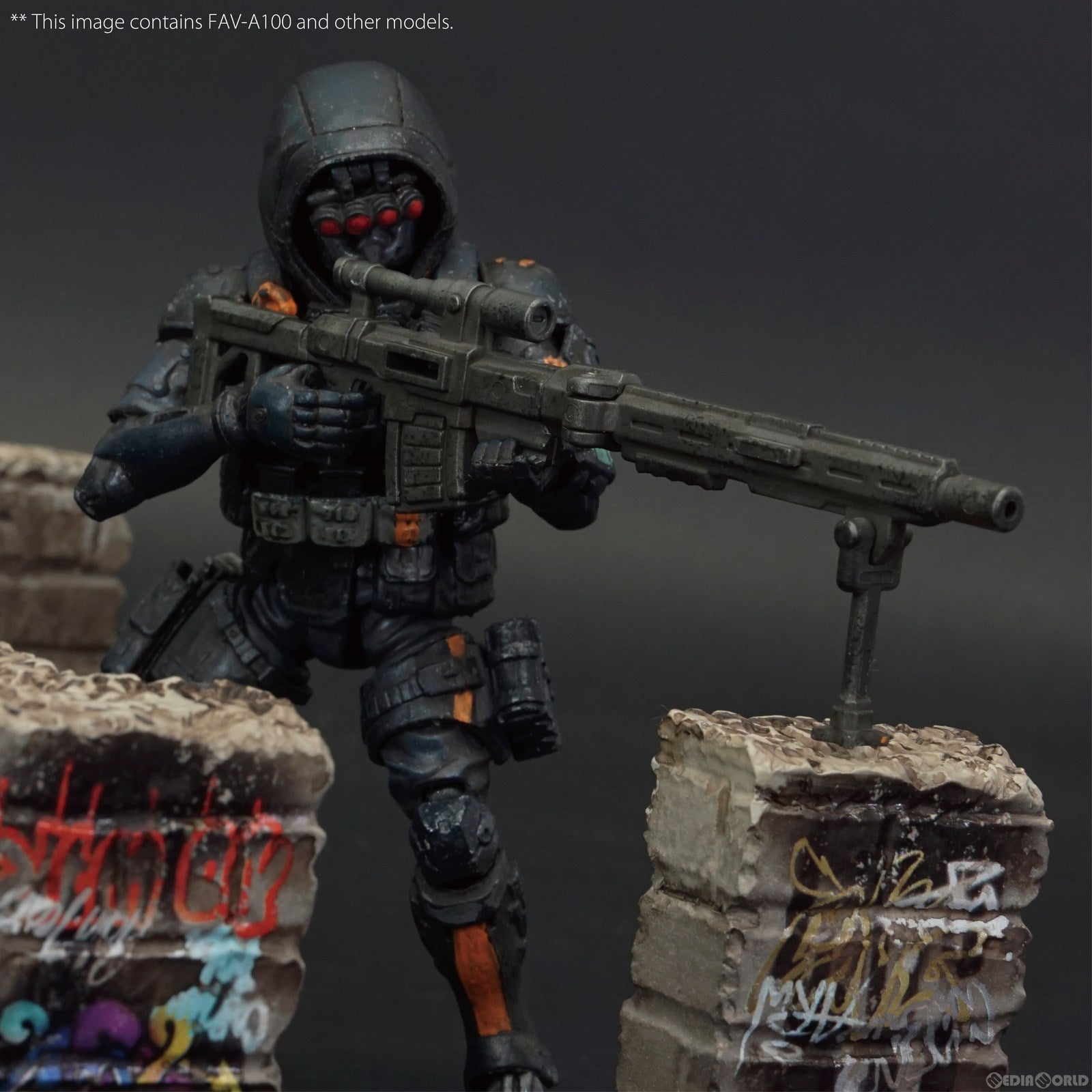 【新品即納】[FIG] FAV-A100 バックス サイレンサー アシッドレイン 1/18 完成品 可動フィギュア TOYS ALLIANCE(トイアライアンス) /マイルストン(20240705)