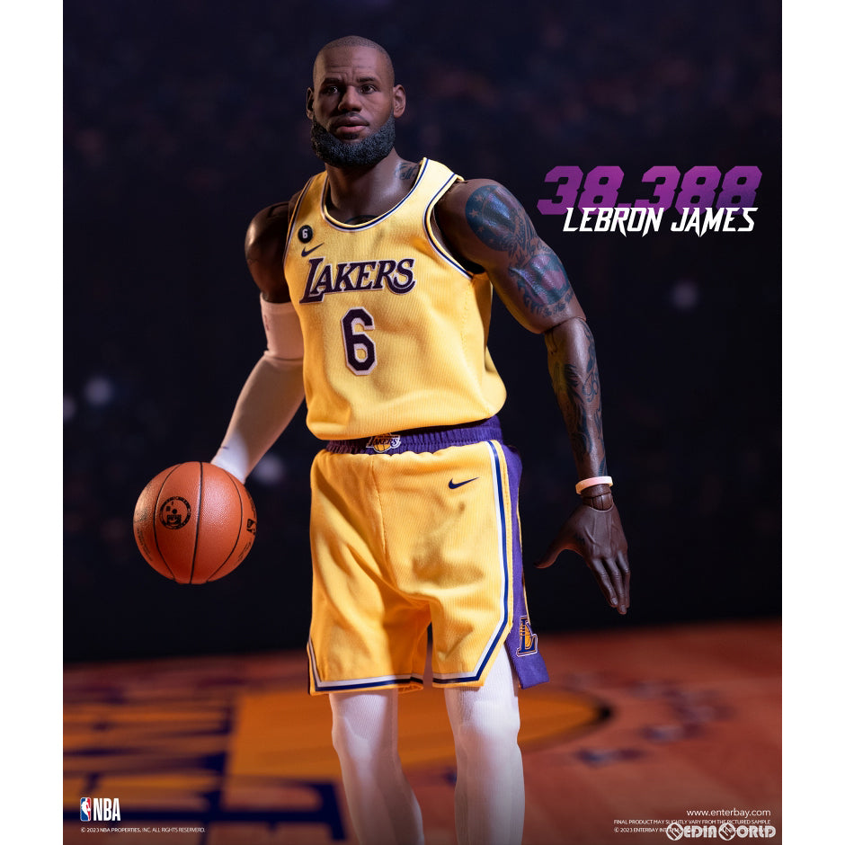 【新品即納】[FIG] リアルマスターピース NBAコレクション レブロン・ジェームズ 1/6 コレクティブル フィギュア スペシャルエディション 完成品 可動フィギュア エンターベイ(20240331)