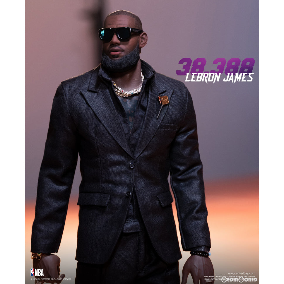 【新品即納】[FIG] リアルマスターピース NBAコレクション レブロン・ジェームズ 1/6 コレクティブル フィギュア スペシャルエディション 完成品 可動フィギュア エンターベイ(20240331)