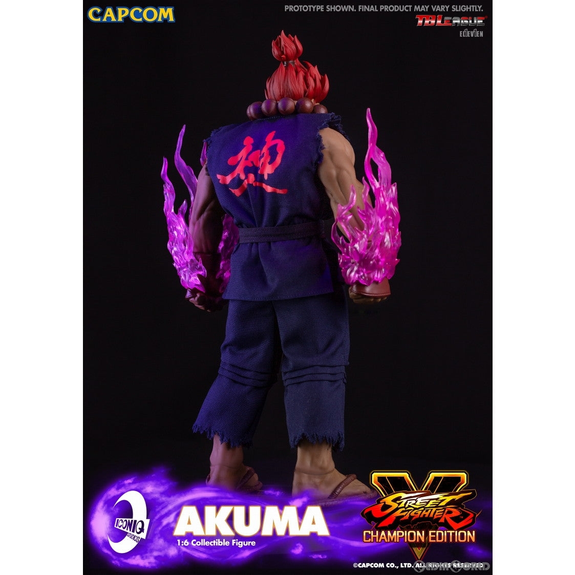 【新品即納】[FIG] 豪鬼(ごうき) ストリートファイターV チャンピオンエディション 1/6 完成品 アクションフィギュア アイコニックスタジオ(20241231)