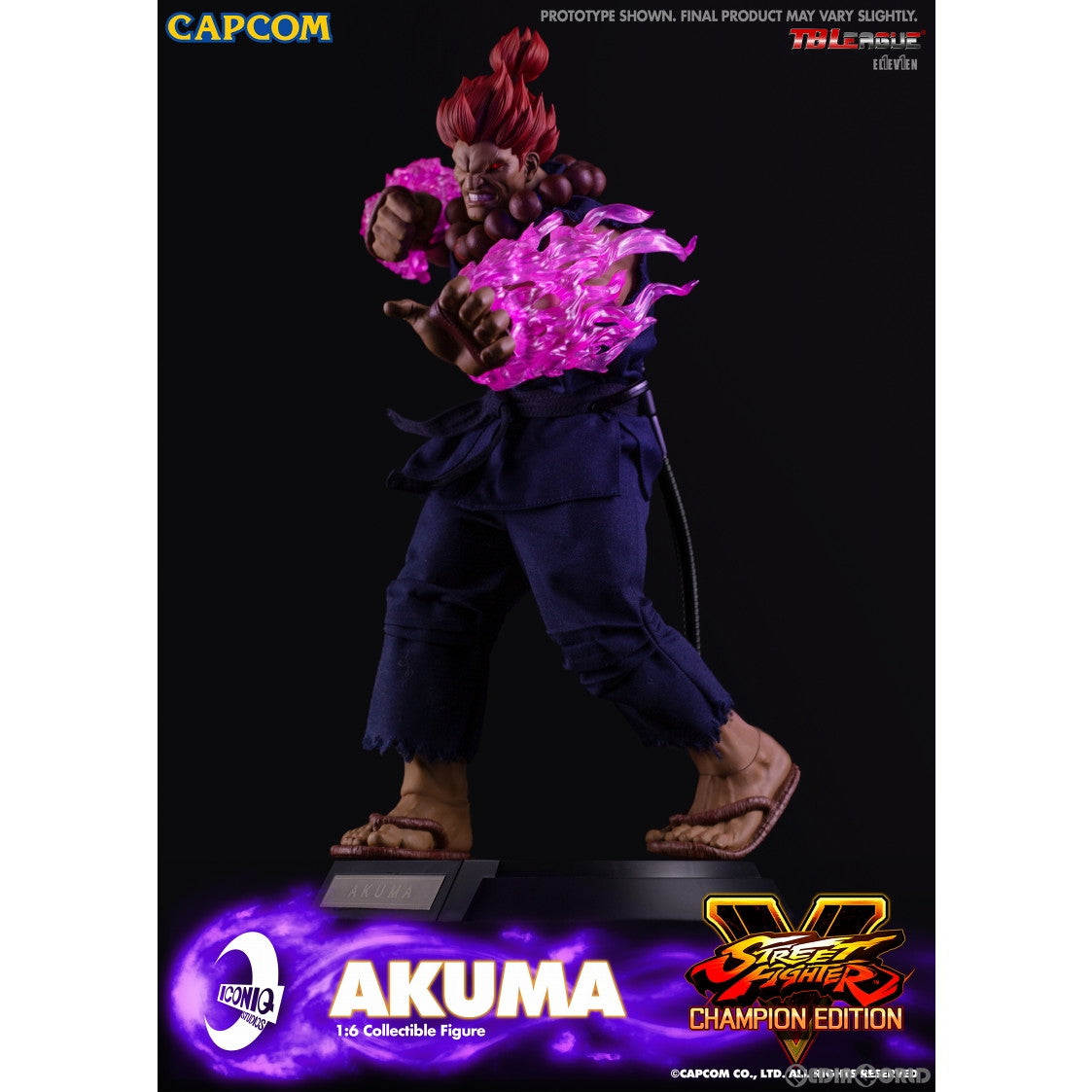 【新品即納】[FIG] 豪鬼(ごうき) ストリートファイターV チャンピオンエディション 1/6 完成品 アクションフィギュア アイコニックスタジオ(20241231)