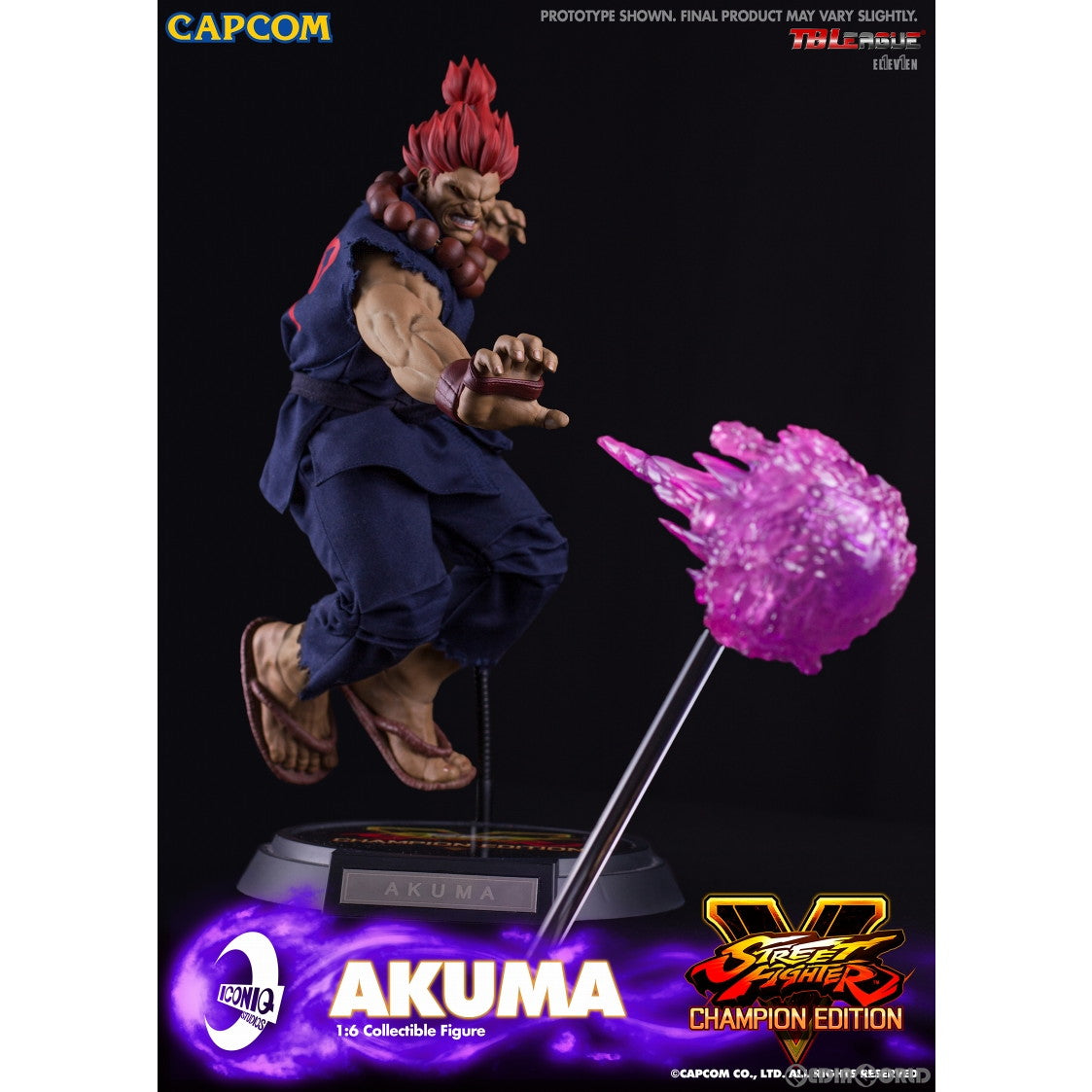 【新品即納】[FIG] 豪鬼(ごうき) ストリートファイターV チャンピオンエディション 1/6 完成品 アクションフィギュア アイコニックスタジオ(20241231)