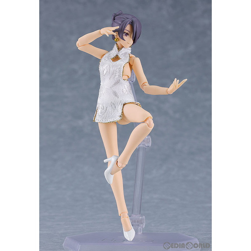【中古即納】[FIG] figma(フィグマ) 569b 女性body(ミカ) with ミニスカートチャイナワンピコーデ(ホワイト) figma Styles(フィグマ スタイルズ) 完成品 可動フィギュア マックスファクトリー/グッドスマイルカンパニー(20240612)