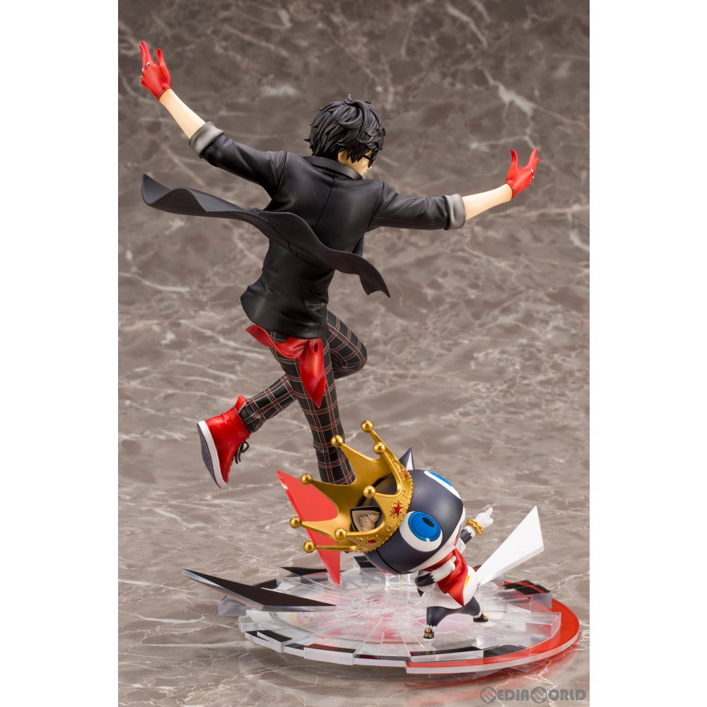 【新品即納】[FIG] (再販) ARTFX J 主人公&モルガナ ペルソナ5 ダンシング・スターナイト 1/8 完成品 フィギュア(PV192) コトブキヤ(20240616)