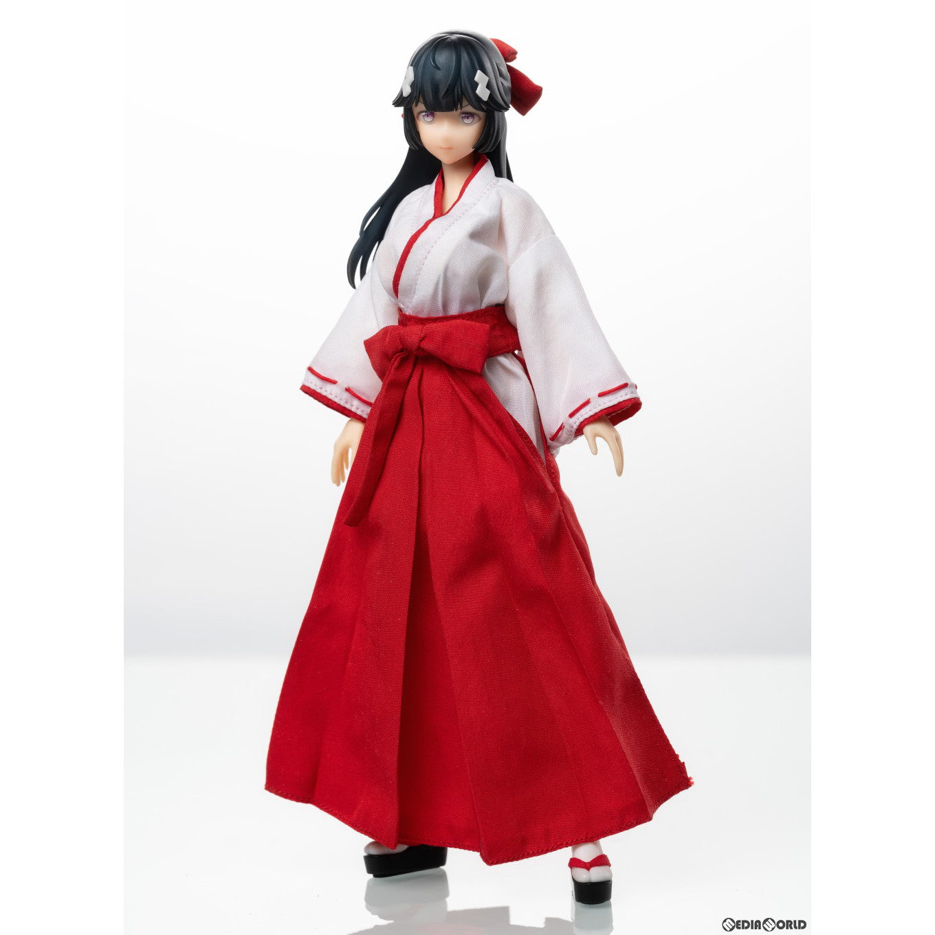 【新品即納】[FIG] 初回生産特典付属 POCKET ART SERIES PA005 退魔巫女 椿(つばき) 1/12 完成品 可動フィギュア HASUKI(ハスキ) (20240331)