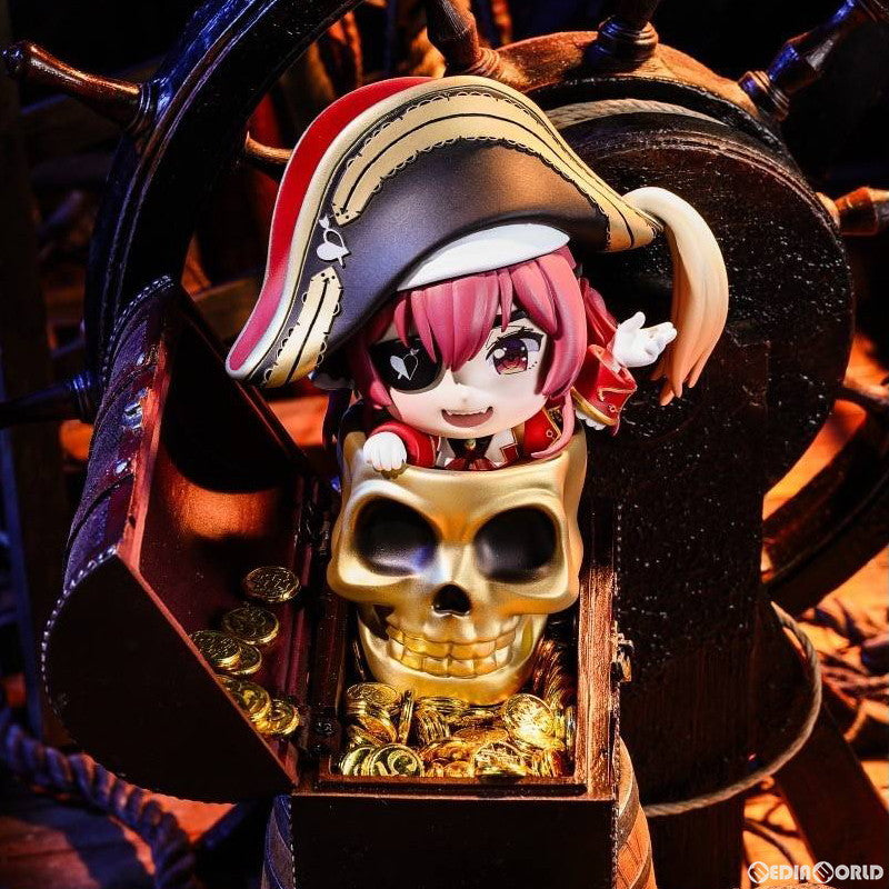 【中古即納】[FIG] 初回予約特典付属 Ahoy! 宝鐘マリン出航(ほうしょうまりん) 立体造形悠遊カード hololive production Ocean Ver. ホロライブプロダクション 完成品 フィギュア FIRM 369(20240831)