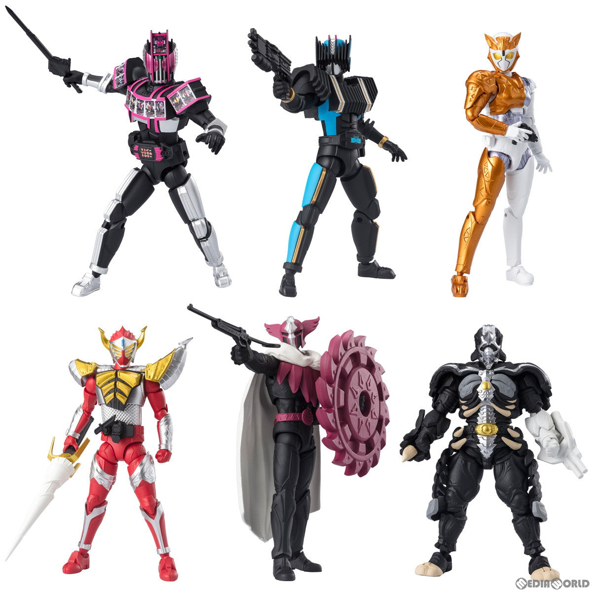 【新品即納】[BOX][FIG] (食玩) 掌動-XX(ダブルクロス) 仮面ライダー7 可動フィギュア(10個) バンダイ(20240311)