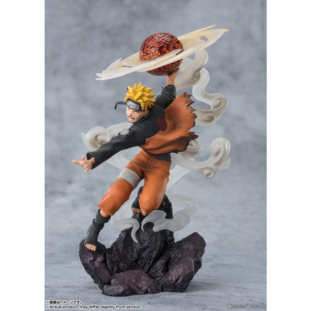 【新品即納】[FIG] フィギュアーツZERO [超激戦] うずまきナルト-仙法・熔遁螺旋手裏剣- NARUTO-ナルト- 疾風伝 完成品 フィギュア バンダイスピリッツ(20240316)