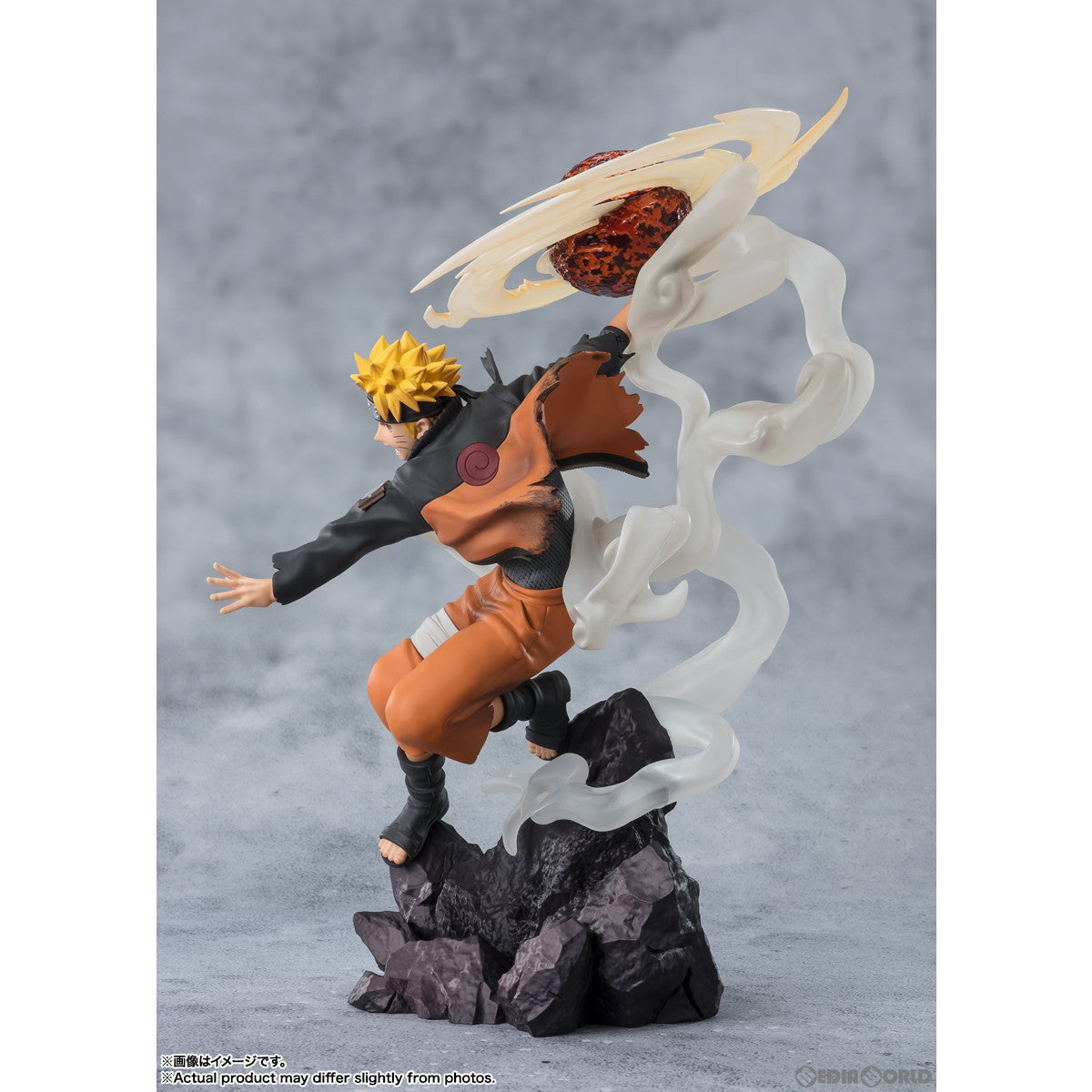 【中古即納】[FIG] フィギュアーツZERO [超激戦]うずまきナルト-仙法・熔遁螺旋手裏剣- NARUTO-ナルト- 疾風伝 完成品 フィギュア バンダイスピリッツ(20240316)