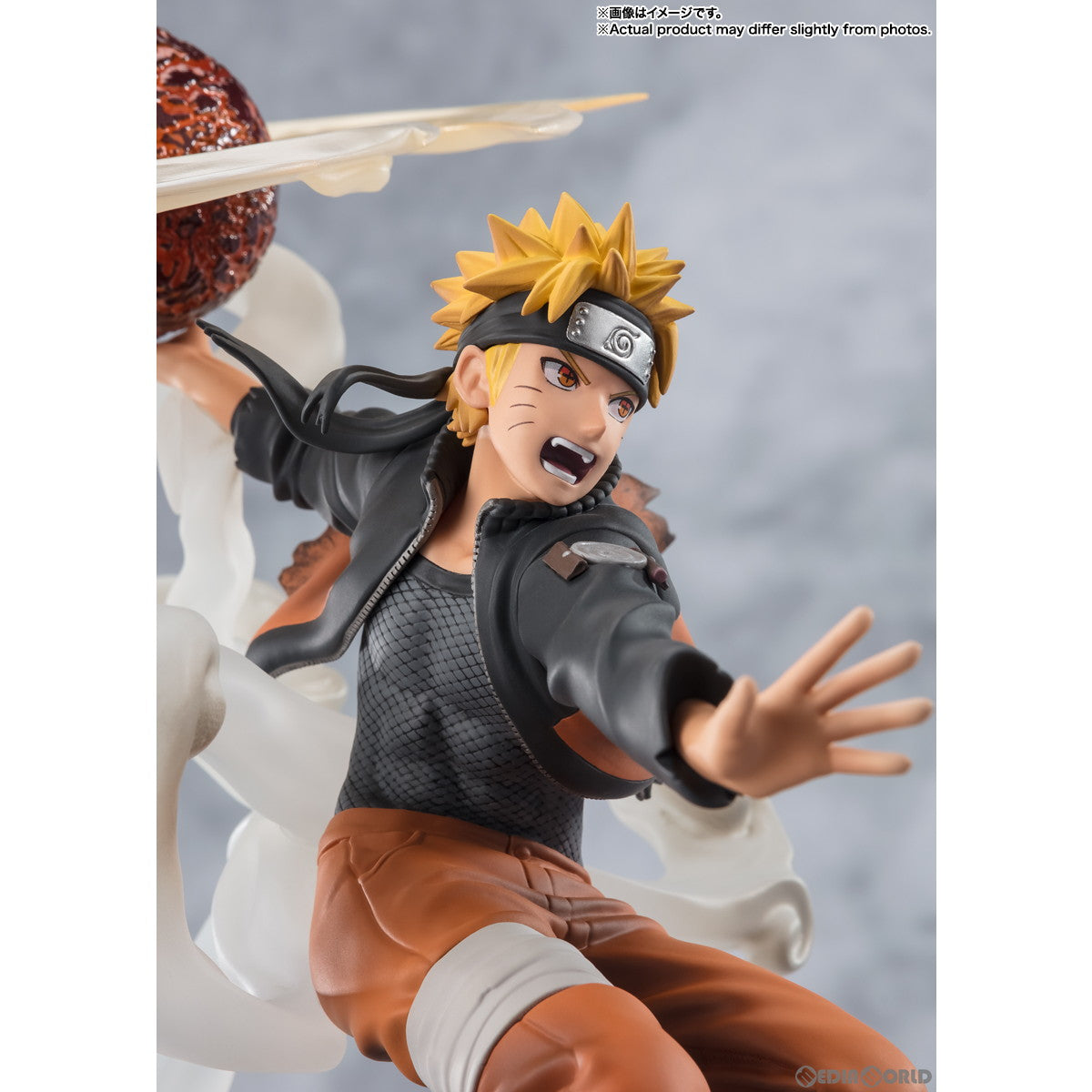 【中古即納】[FIG] フィギュアーツZERO [超激戦]うずまきナルト-仙法・熔遁螺旋手裏剣- NARUTO-ナルト- 疾風伝 完成品 フィギュア バンダイスピリッツ(20240316)