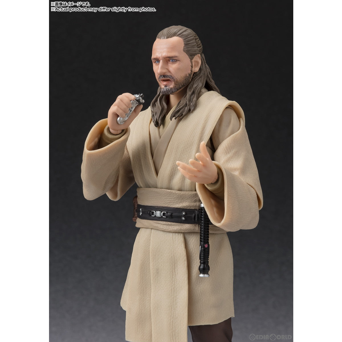 【中古即納】[FIG] S.H.Figuarts(フィギュアーツ) クワイ=ガン・ジン（STAR WARS: The Phantom Menace） スター・ウォーズ エピソード1/ファントム・メナス 完成品 可動フィギュア バンダイスピリッツ(20240420)