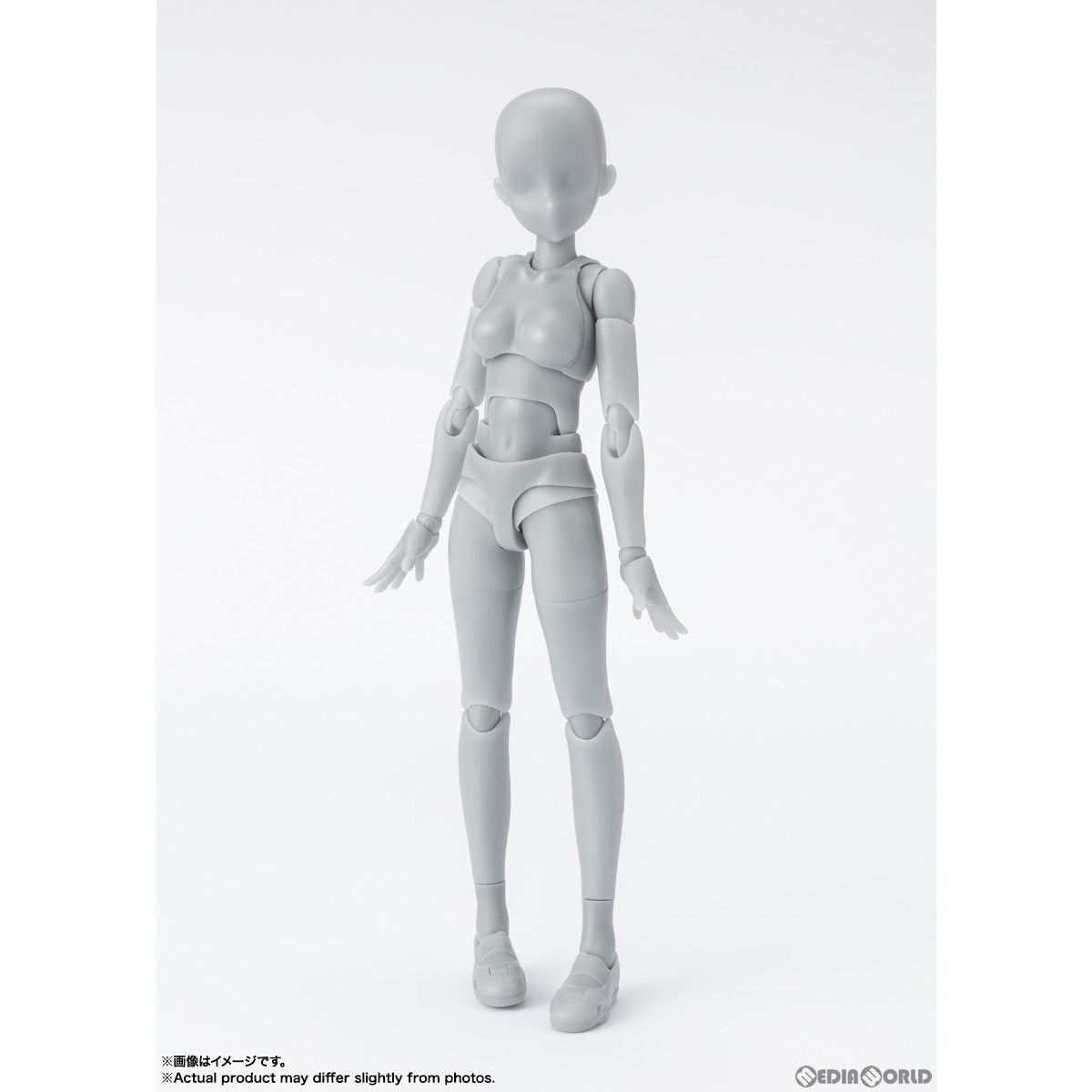【新品即納】[FIG] S.H.Figuarts(フィギュアーツ) ボディちゃん -スクールライフ- Edition DX SET(Gray Color Ver.) 完成品 可動フィギュア バンダイスピリッツ(20240316)