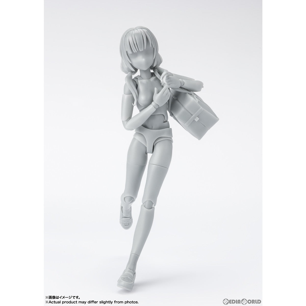 【新品即納】[FIG] S.H.Figuarts(フィギュアーツ) ボディちゃん -スクールライフ- Edition DX SET(Gray Color Ver.) 完成品 可動フィギュア バンダイスピリッツ(20240316)