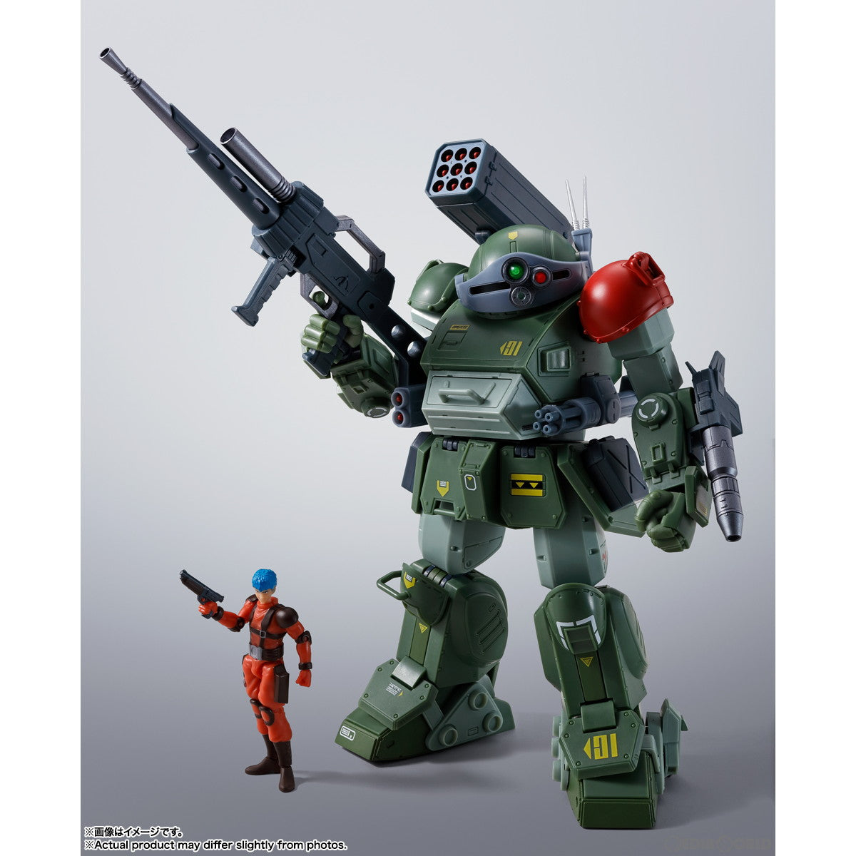 【新品即納】[FIG]HI-METAL R スコープドッグ レッドショルダーカスタム 装甲騎兵ボトムズ 完成品 可動フィギュア  バンダイスピリッツ(20240323)