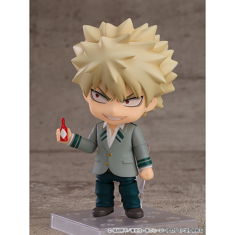 【新品即納】[FIG] ねんどろいど 2313 爆豪勝己(ばくごうかつき) 雄英制服Ver. 僕のヒーローアカデミア 完成品 可動フィギュア タカラトミー/グッドスマイルカンパニー(20240530)