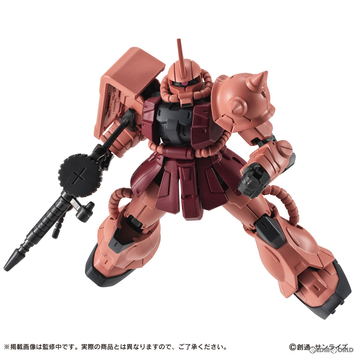 【新品即納】[BOX][FIG] 機動戦士ガンダム CAPSULE ACTION シャア専用ザク 可動フィギュア(4個) バンダイ(20240328)