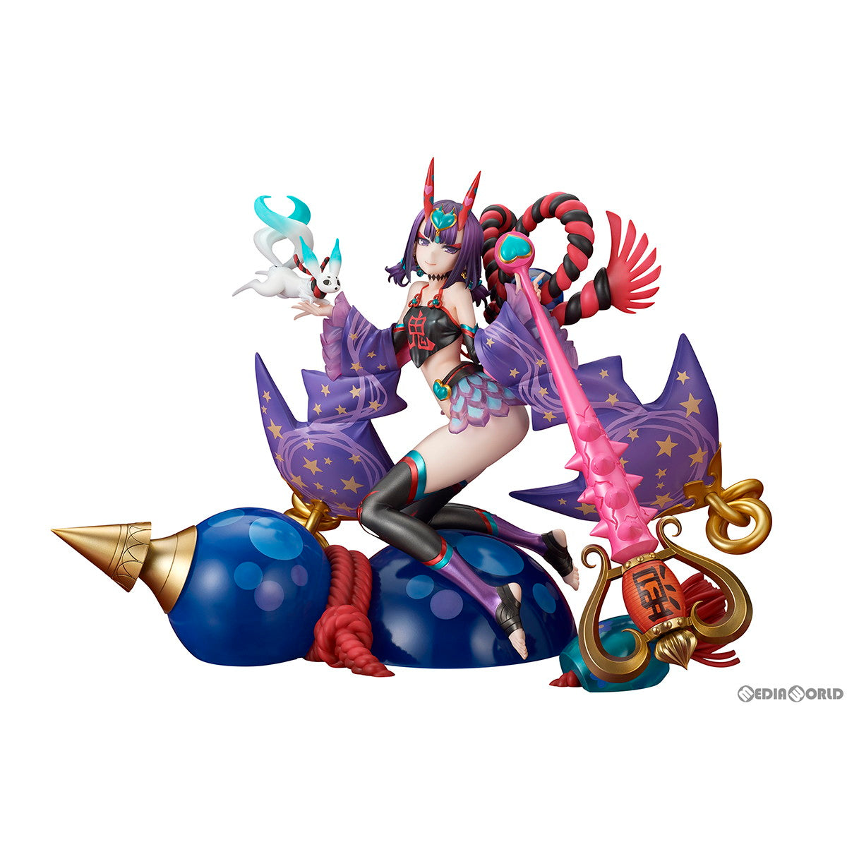 【中古即納】[FIG] キャスター/酒呑童子〔ハロウィン〕(しゅてんどうじ) Fate/Grand Order(フェイト/グランドオーダー) 1/7 完成品 フィギュア キューズQ(20241231)
