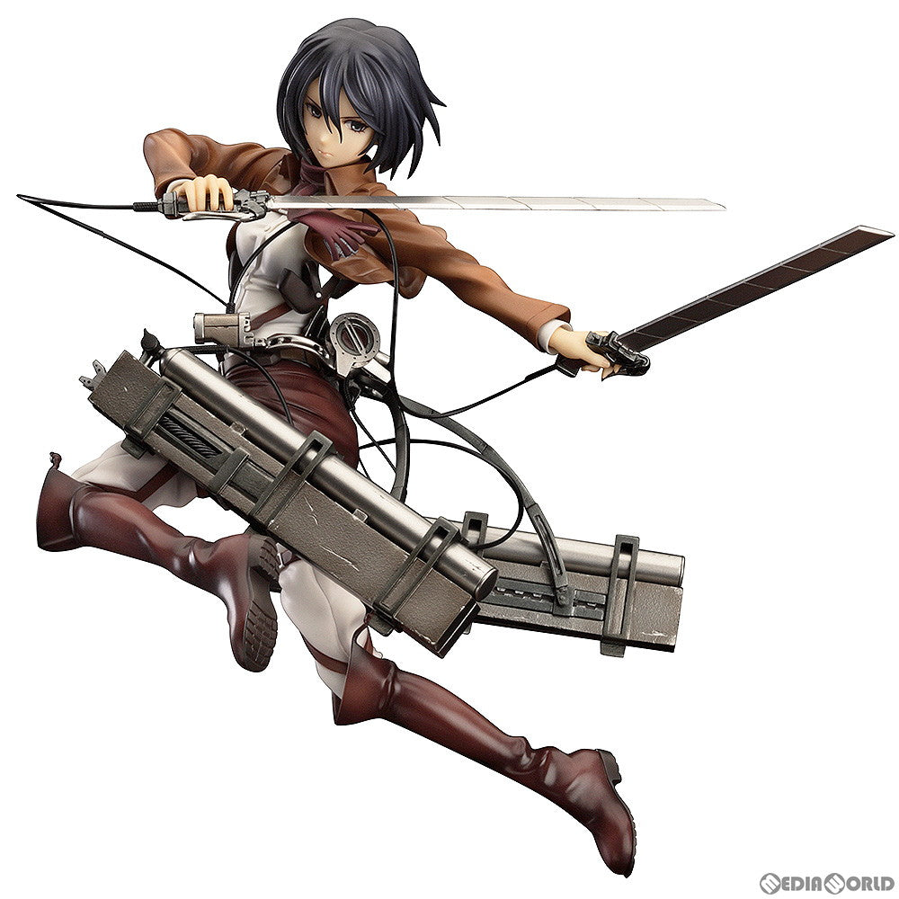 【新品即納】[FIG] (再販)ミカサ・アッカーマン 進撃の巨人 1/8 完成品 フィギュア グッドスマイルカンパニー(20241231)