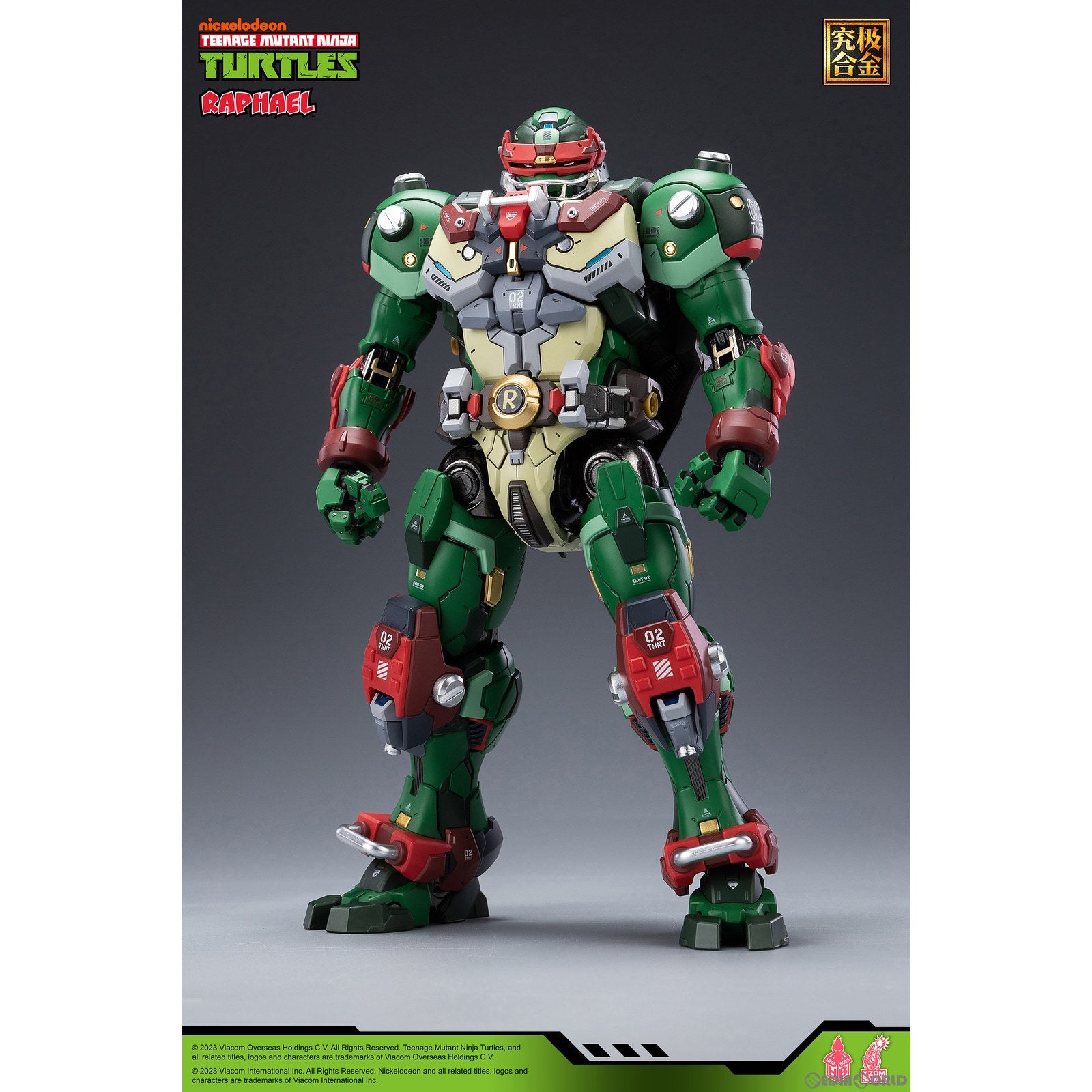 【新品即納】[FIG] 初回特典付属 HB0013 ラファエロ ティーンエイジ・ミュータント・ニンジャ・タートルズ 完成品 合金可動フィギュア HEATBOYS(ヒートボーイズ)(20241130)