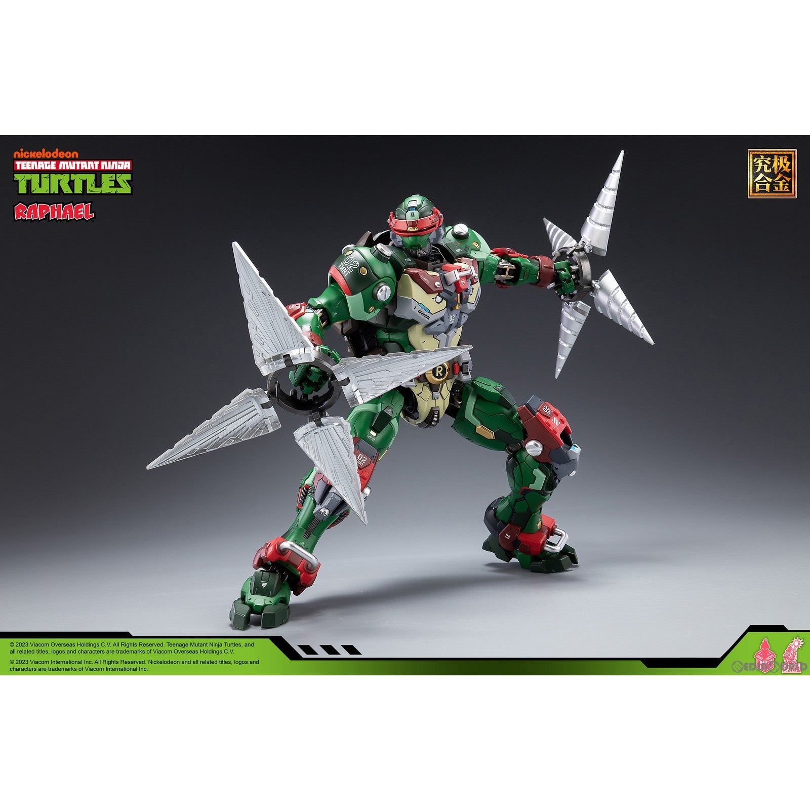 【新品即納】[FIG] 初回特典付属 HB0013 ラファエロ ティーンエイジ・ミュータント・ニンジャ・タートルズ 完成品 合金可動フィギュア HEATBOYS(ヒートボーイズ)(20241130)