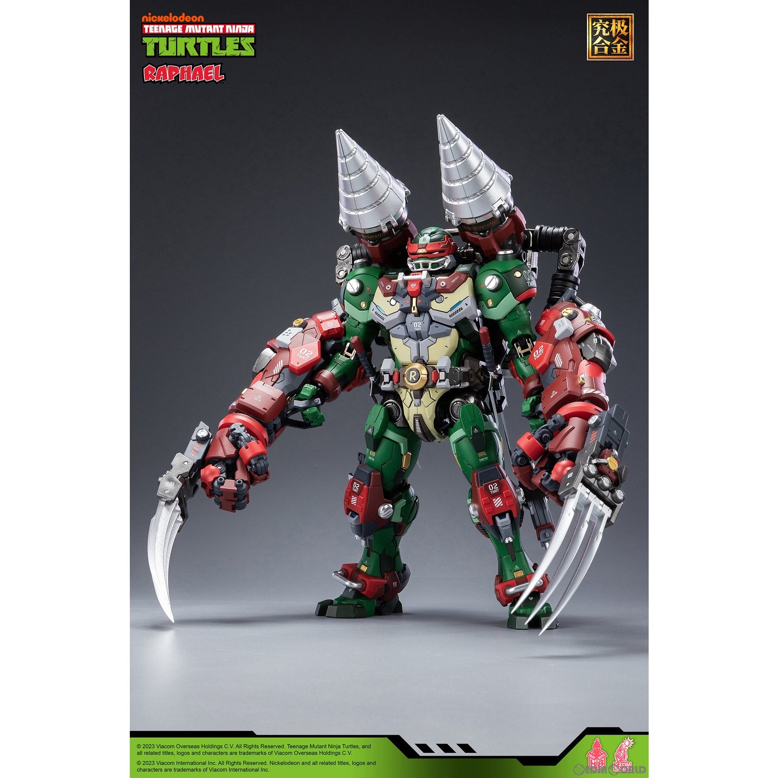 【新品即納】[FIG] 初回特典付属 HB0013 ラファエロ ティーンエイジ・ミュータント・ニンジャ・タートルズ 完成品 合金可動フィギュア HEATBOYS(ヒートボーイズ)(20241130)