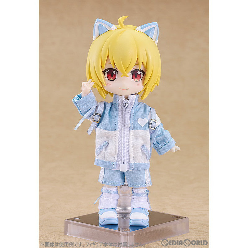 【新品即納】[FIG] ねんどろいどどーる おようふくセット サブカルジャージ(Blue) (ブルー) フィギュア用アクセサリ グッドスマイルカンパニー(20240623)