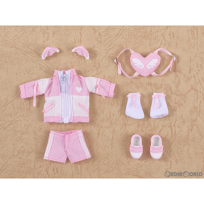 【新品即納】[FIG] ねんどろいどどーる おようふくセット サブカルジャージ(Pink) (ピンク) フィギュア用アクセサリ グッドスマイルカンパニー(20240623)