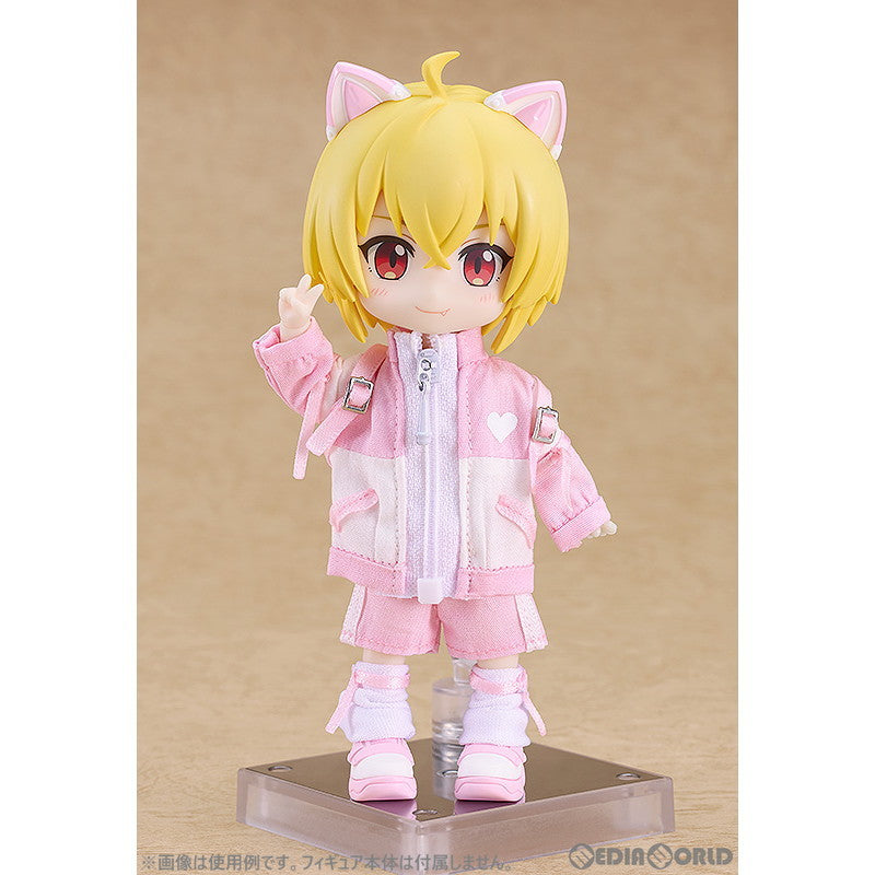 【新品即納】[FIG] ねんどろいどどーる おようふくセット サブカルジャージ(Pink) (ピンク) フィギュア用アクセサリ グッドスマイルカンパニー(20240623)