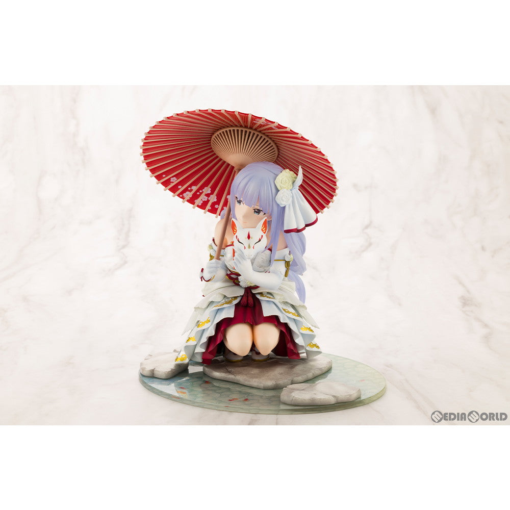 【予約安心出荷】[FIG] 白石紬-セレブレイト・ミヤビ-(しらいしつむぎ) アイドルマスター ミリオンライブ! 1/7 完成品 フィギュア(PV146) コトブキヤ(20240531)