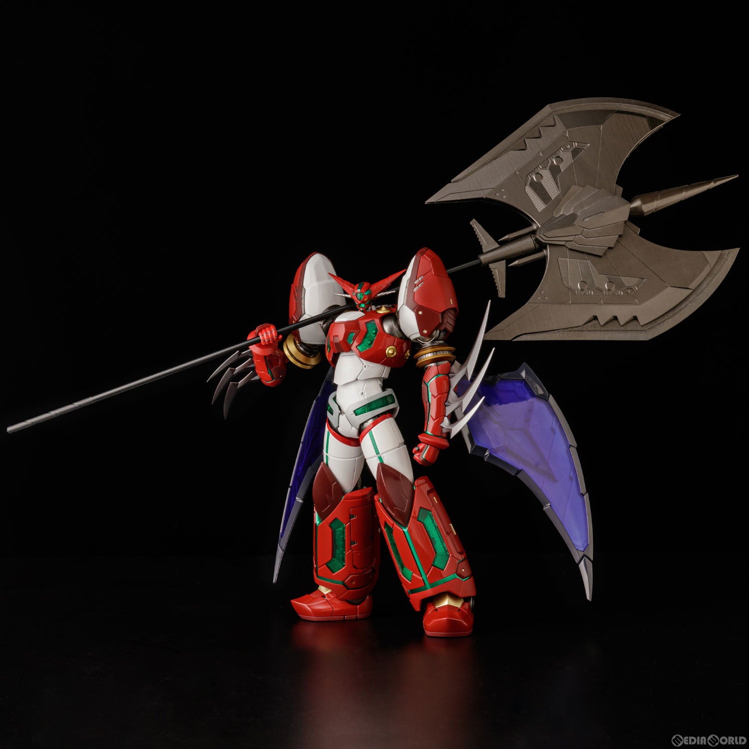 【新品即納】[FIG] RIOBOT 真ゲッター1 リニューアルver. 真ゲッターロボ 世界最後の日 完成品 可動フィギュア 千値練(せんちねる) (20240531)