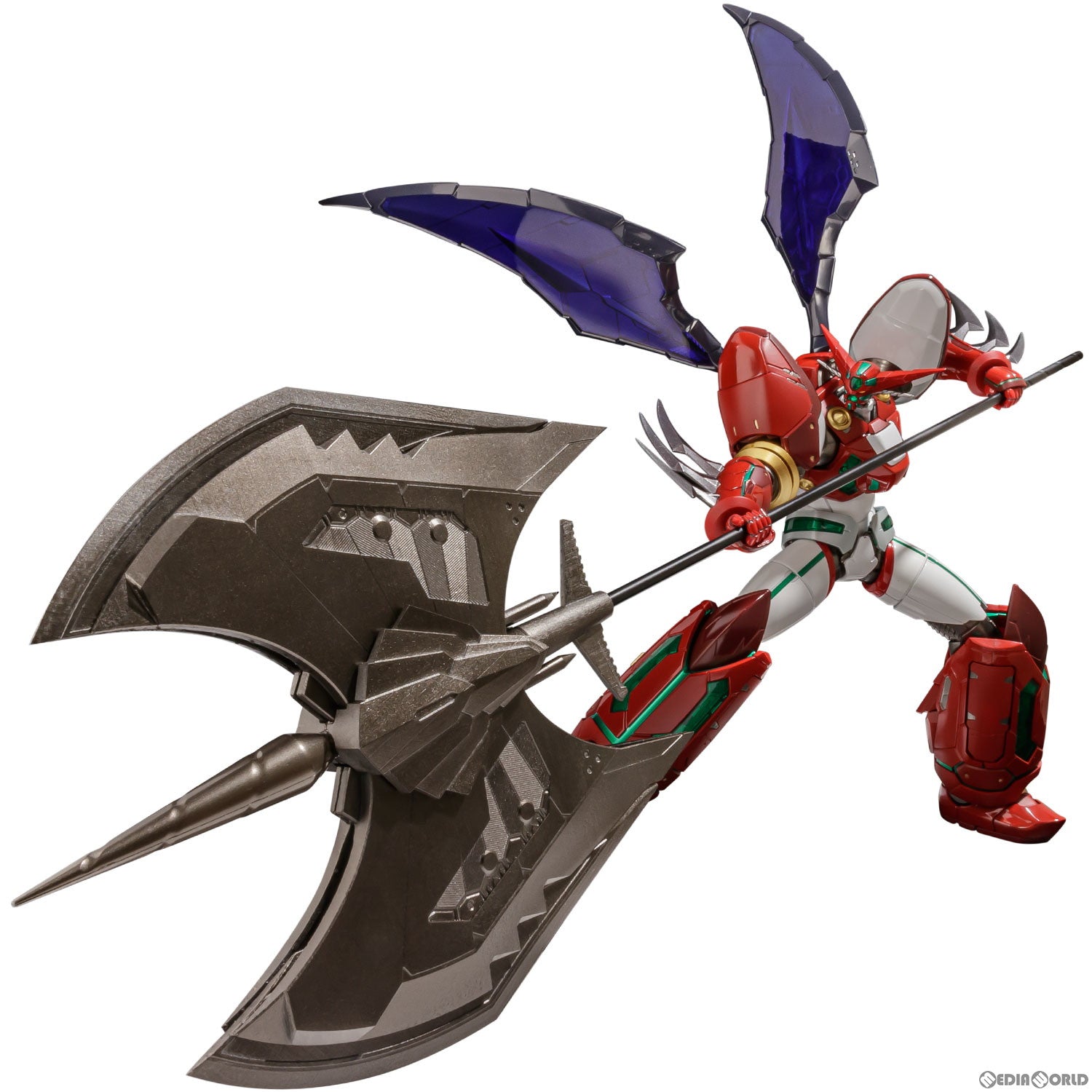 【中古即納】[FIG] RIOBOT 真ゲッター1 リニューアルver. 真ゲッターロボ 世界最後の日 完成品 可動フィギュア 千値練(せんちねる)(20240519)