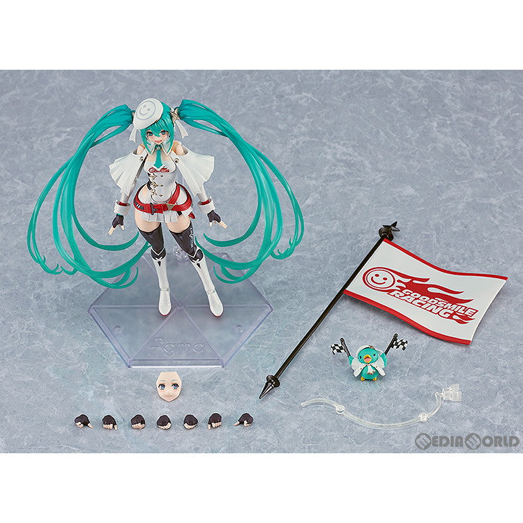 【新品即納】[FIG] 封入特典付(GSRクーポン) figma(フィグマ) SP161 レーシングミク 2023ver. 初音ミク GTプロジェクト 完成品 可動フィギュア グッドスマイルレーシング(20240807)