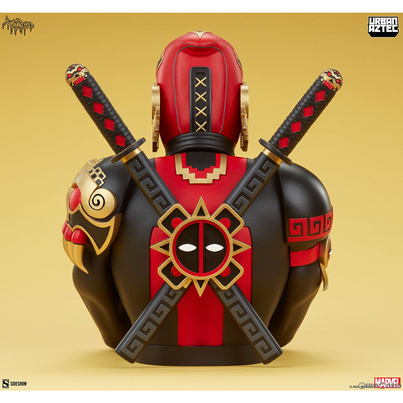 【新品即納】[FIG] バスト デッドプール by ジェシー・ヘルナンデス マーベル・コミック デザイナー・トイ 完成品 フィギュア サイドショウ/ホットトイズ(20240731)