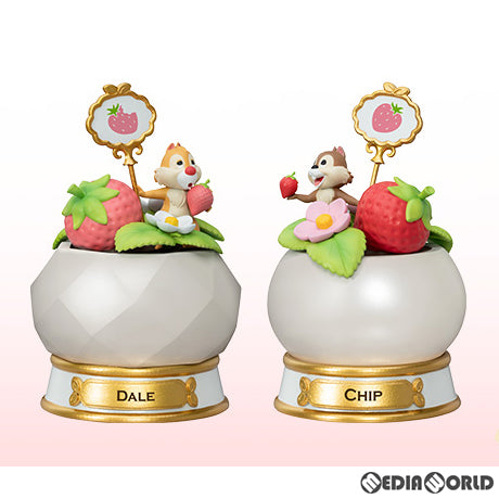 【新品即納】[FIG] ミニ・Dステージ #006SP ディズニー 「ポケット・プラント」シリーズ チップ&デール(ストロベリー版) 2体セット 完成品 フィギュア(MDS-006SP) Beast Kingdom(ビーストキングダム) /ホットトイズ(20240731)