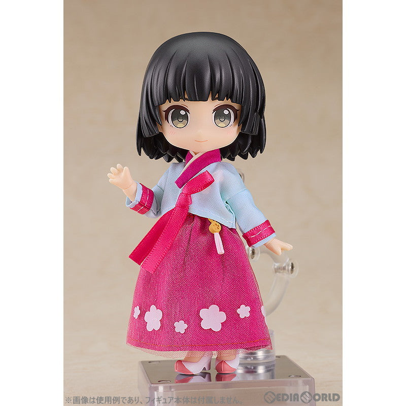 【新品即納】[FIG] ねんどろいどどーる おようふくセット World Tour(ワールドツアー) 韓国:Girl(ピンク) フィギュア用アクセサリ グッドスマイルカンパニー(20240623)