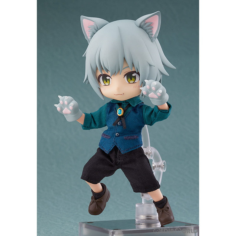 【新品即納】[FIG] (再販) ねんどろいどどーる 狼くん:アッシュ 完成品 可動フィギュア グッドスマイルカンパニー(20240831)