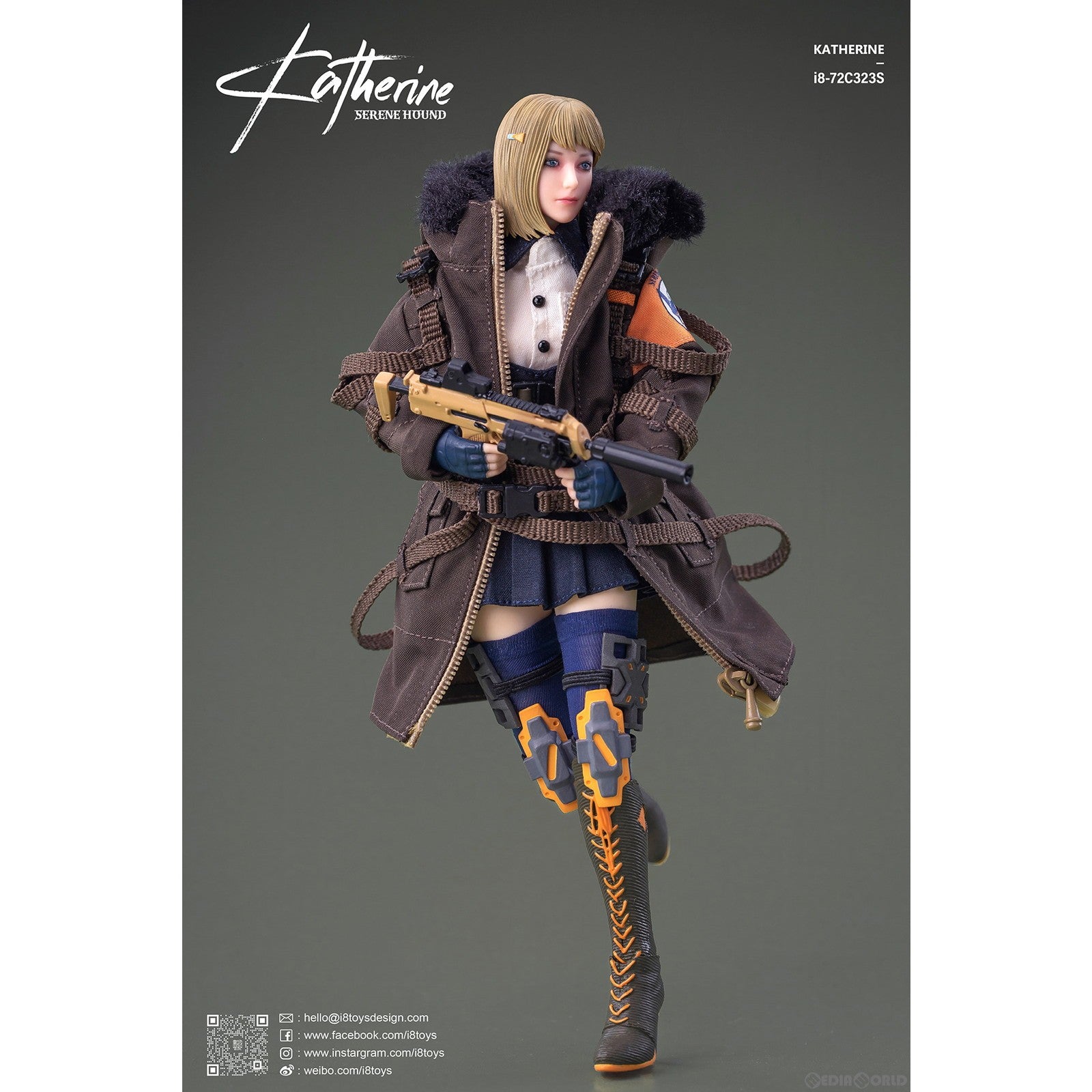 【新品即納】[FIG] SERENE HOUND(セレネハウンド) シリーズ i8-72C323S キャサリン デラックスバージョン 1/12 完成品 可動フィギュア i8TOYS(20241215)