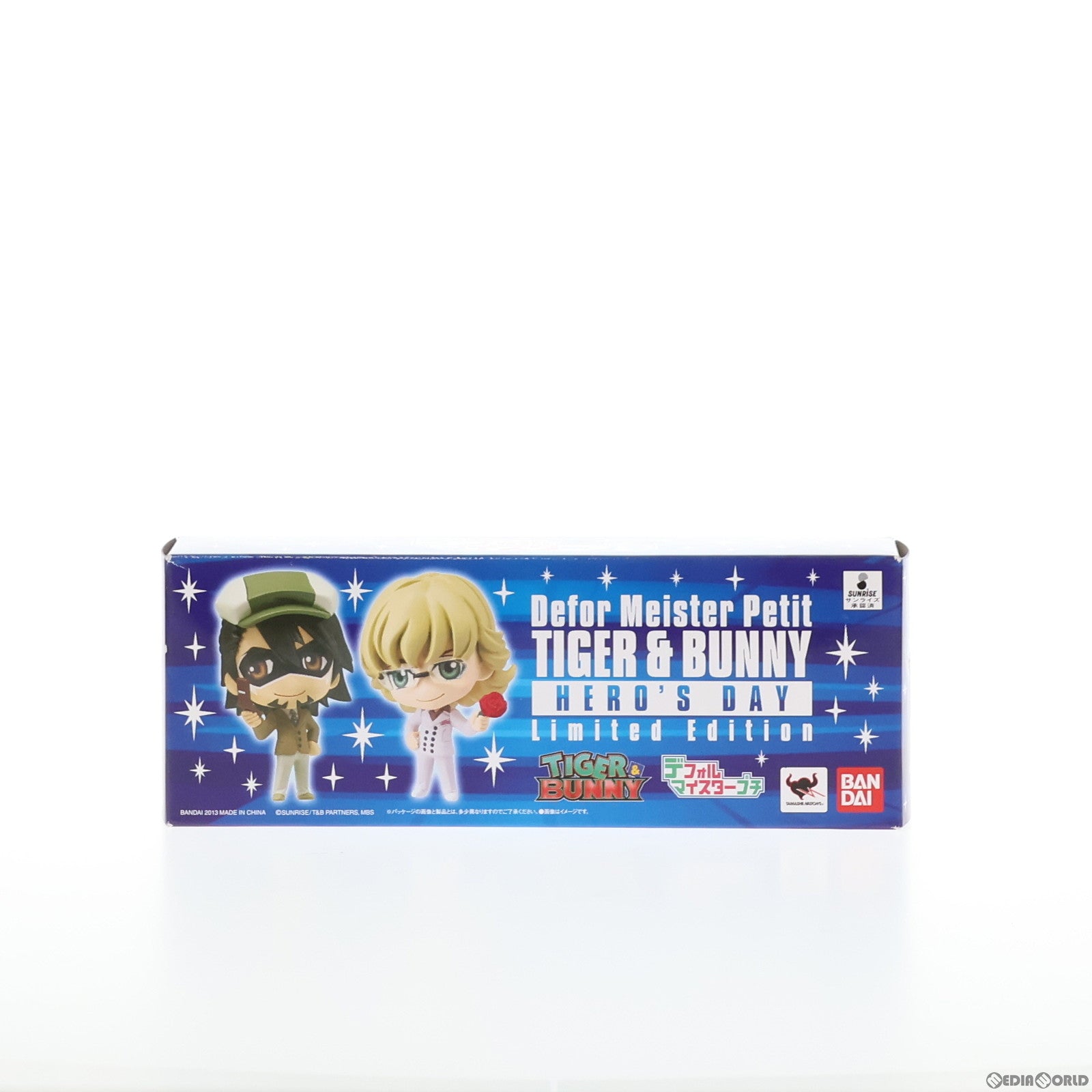 【中古即納】[FIG] (フィギュア単品)デフォルマイスタープチ ワイルドタイガー アイパッチVer.&バーナビー・ブルックスJr. PSPソフト TIGER&BUNNY(タイガー&バニー) ヒーローズデイ 限定版同梱品 完成品 フィギュア バンダイ(20130320)